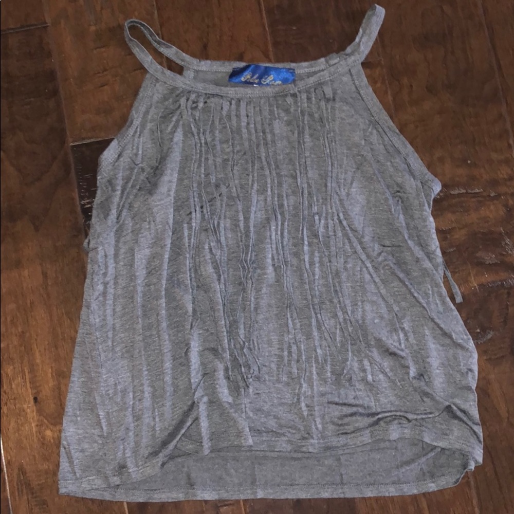 Grey tank top